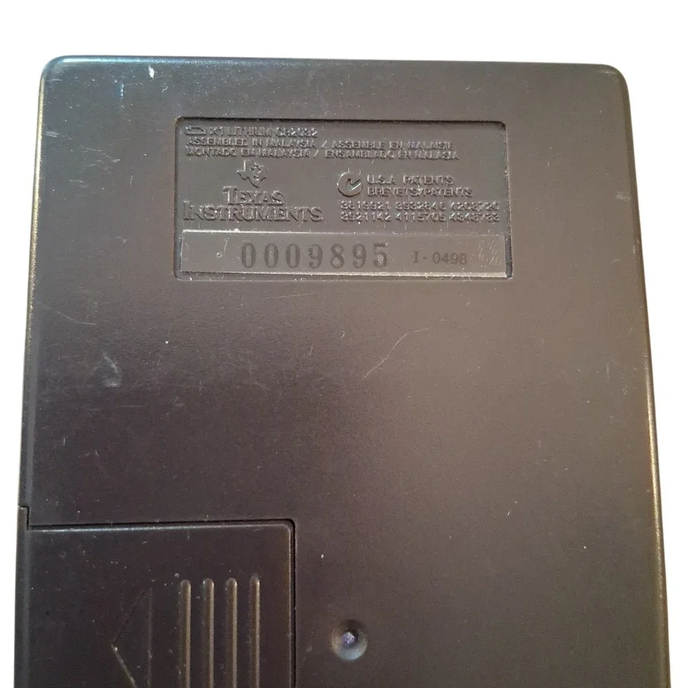Texas Instruments BA II Plus Financial Calculator w/Slide Cover Tested Works